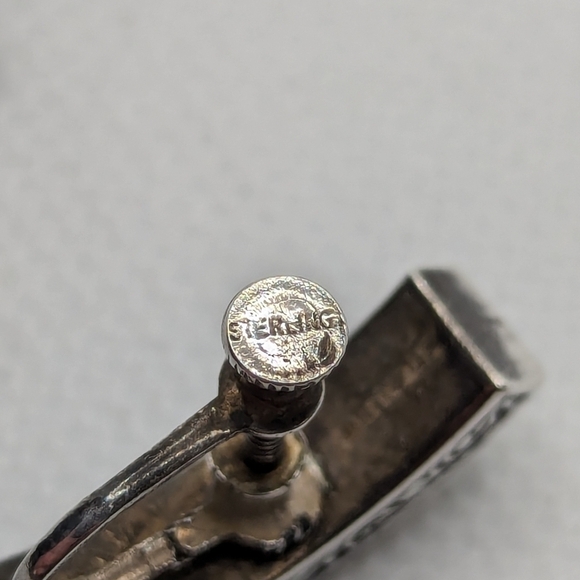 Vintage 925 clip  ons - Picture 6 of 7